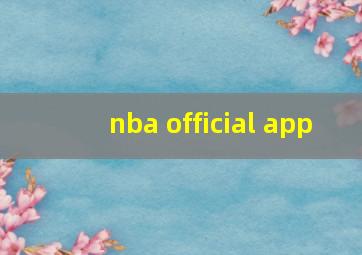 nba official app